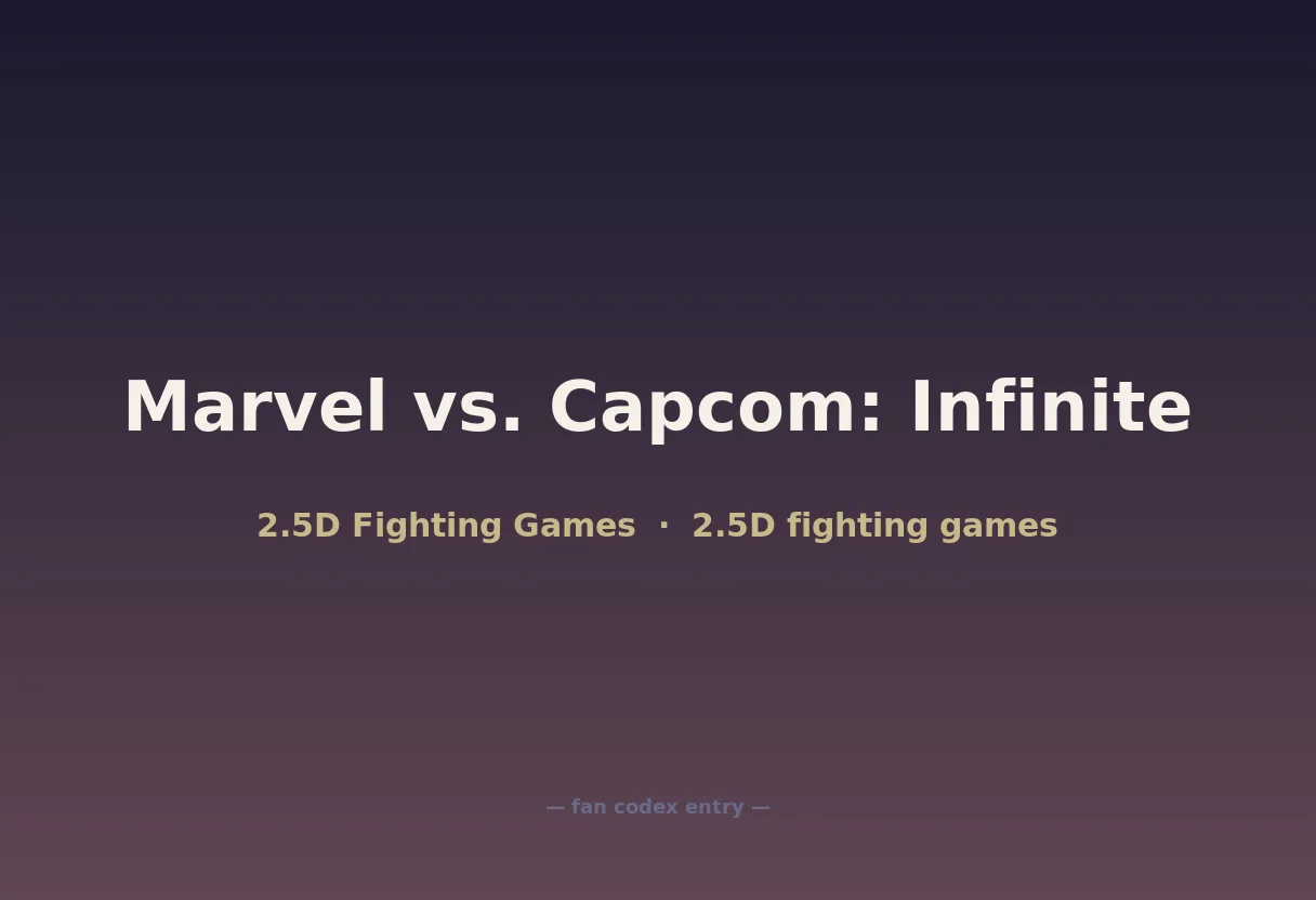 Marvel vs. Capcom: Infinite
