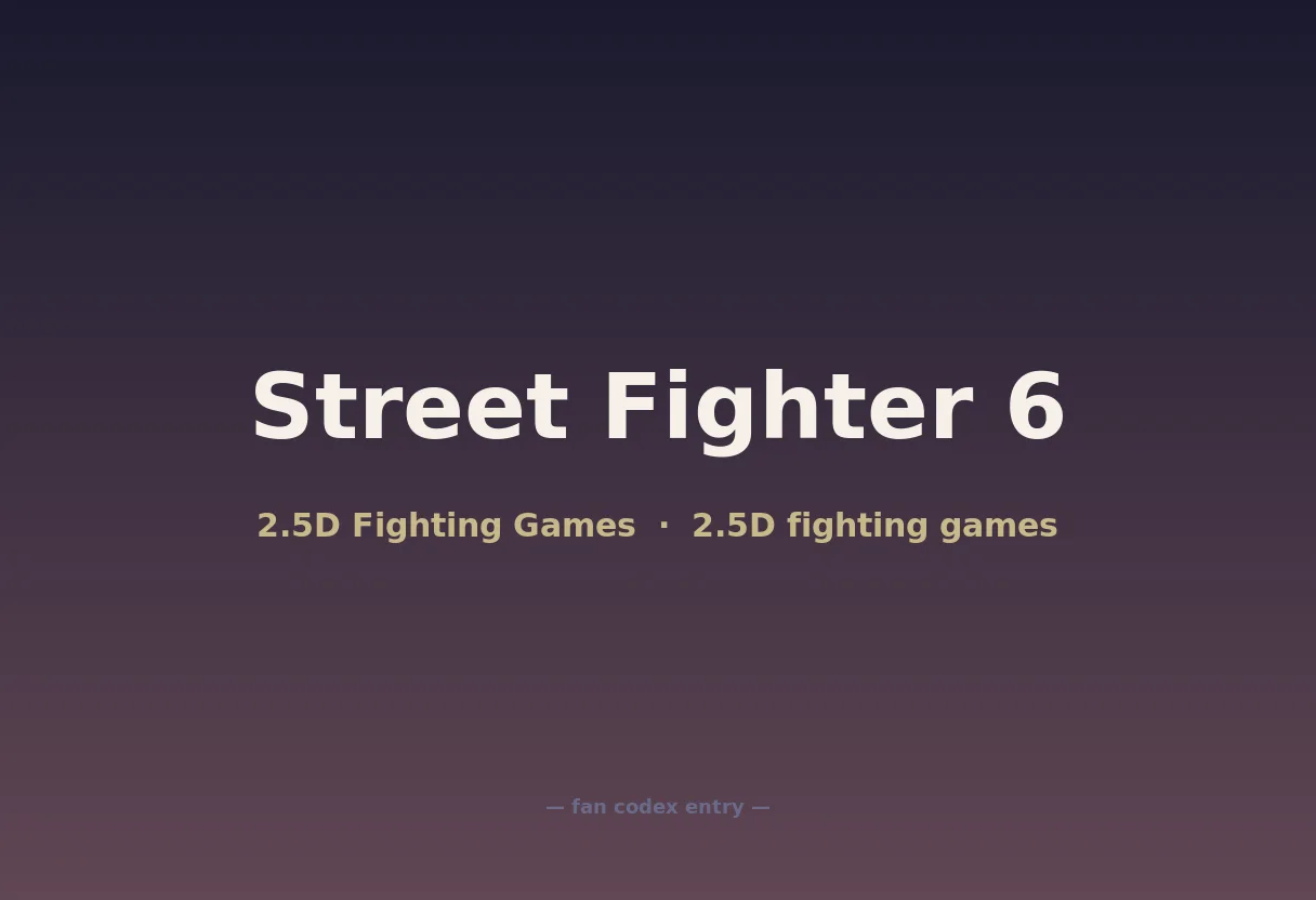 Street Fighter 6