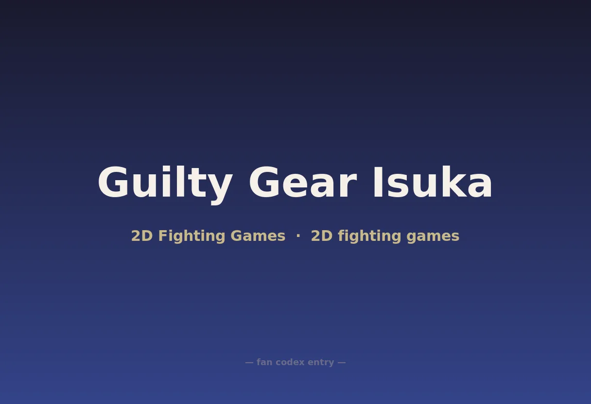 Guilty Gear Isuka