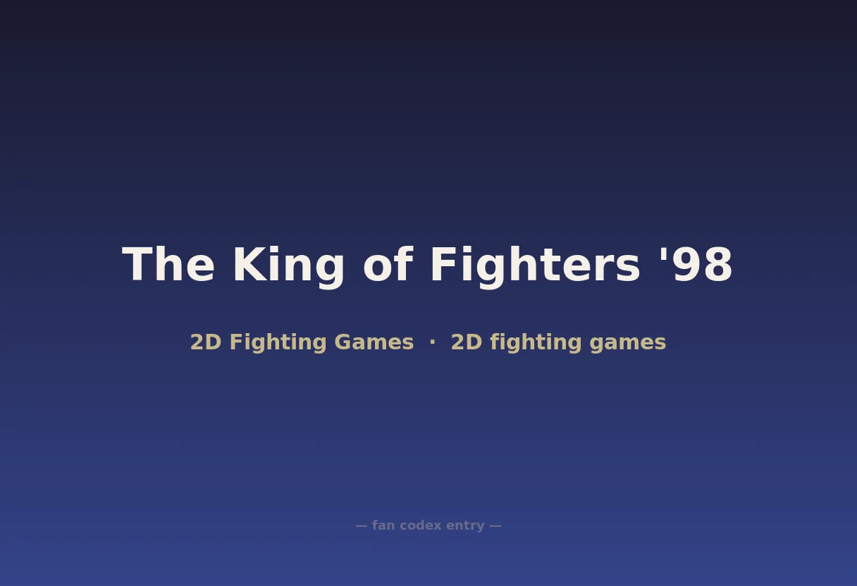 The King of Fighters '98