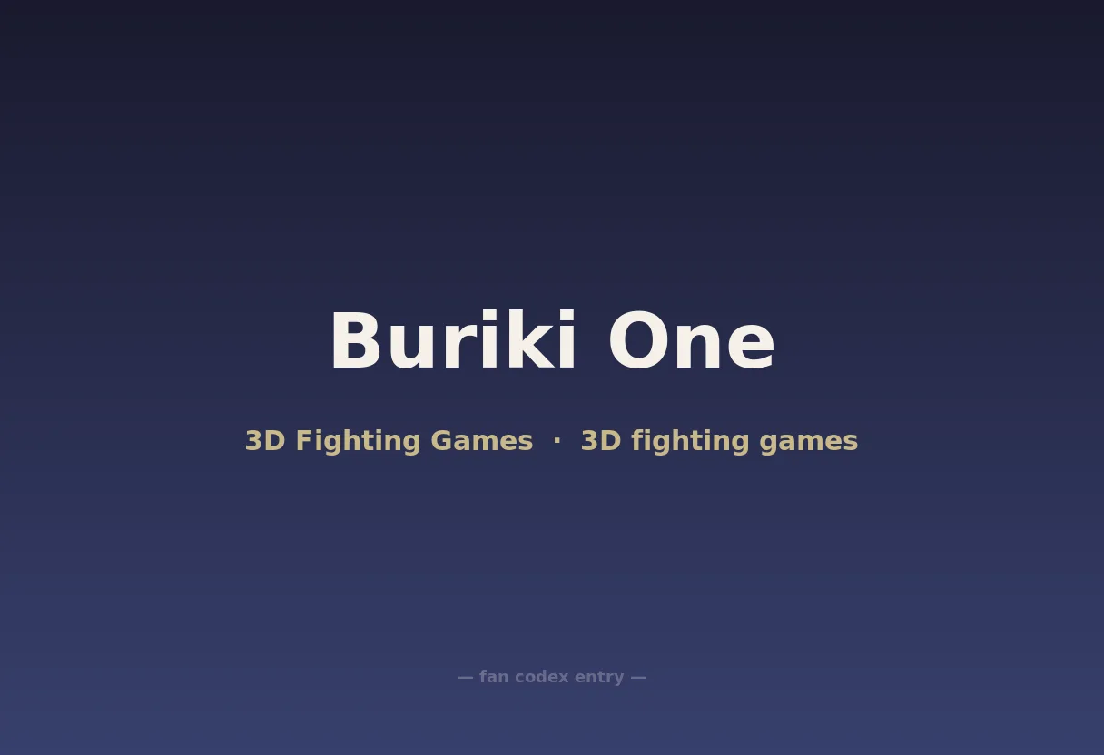 Buriki One