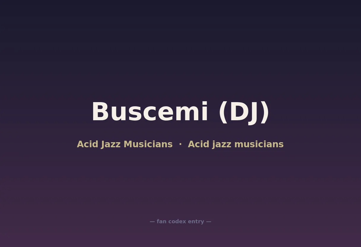Buscemi (DJ)