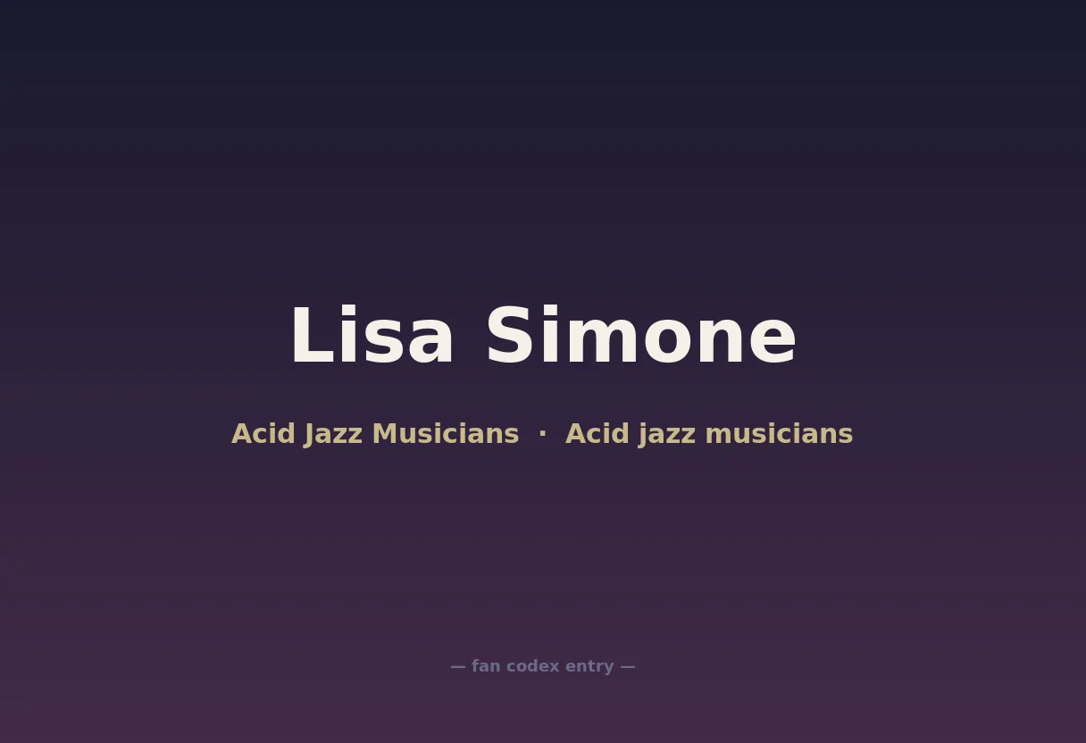 Lisa Simone