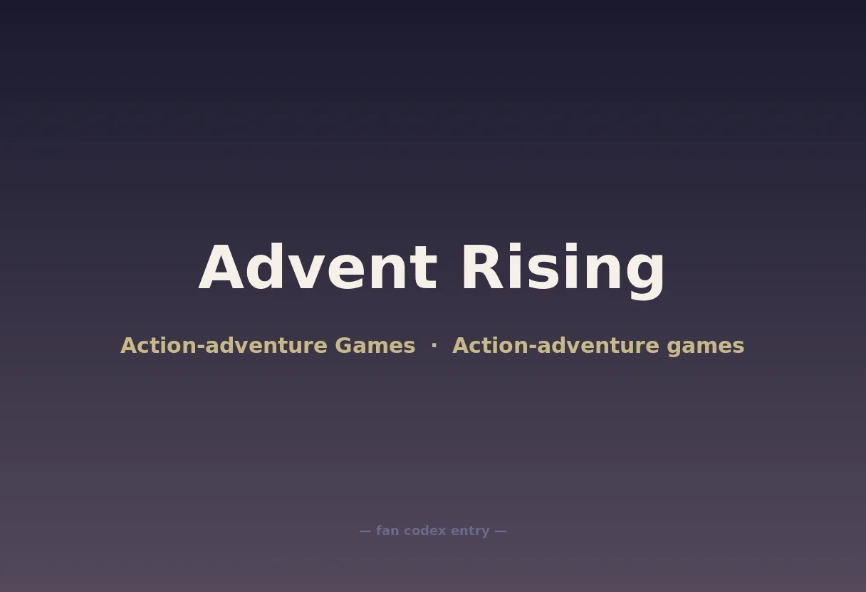 Advent Rising