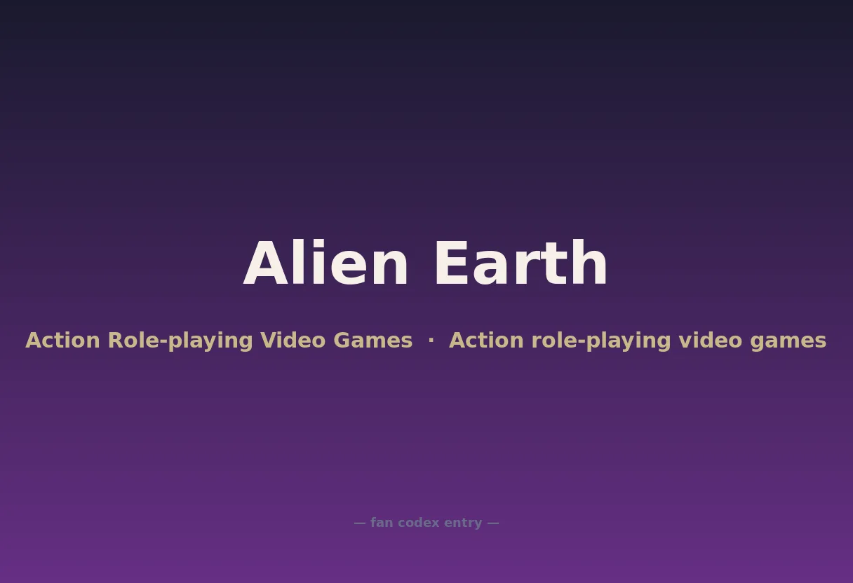 Alien Earth