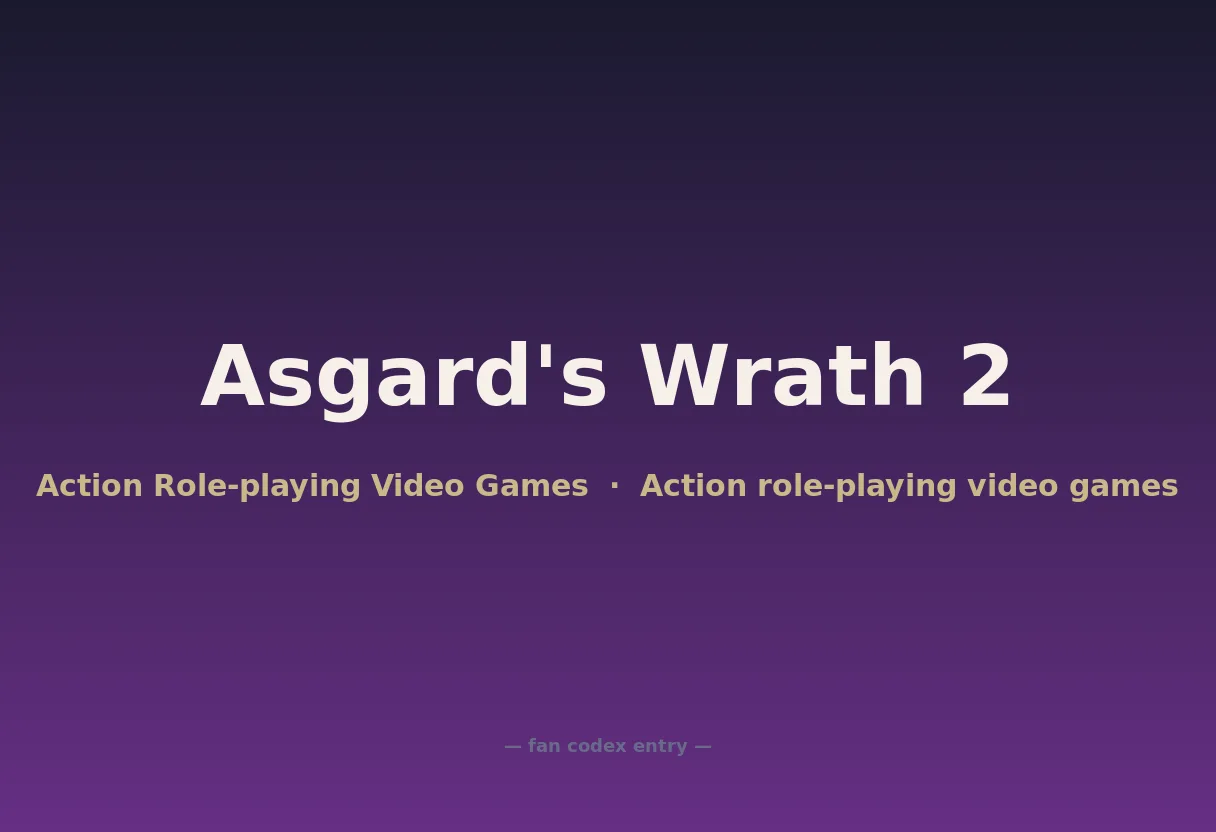 Asgard's Wrath 2