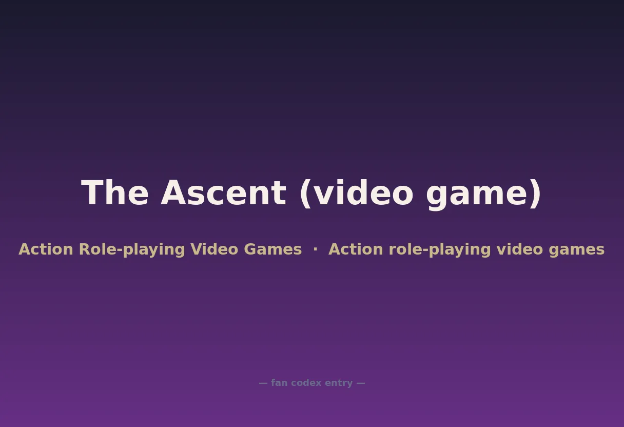 The Ascent (video game)