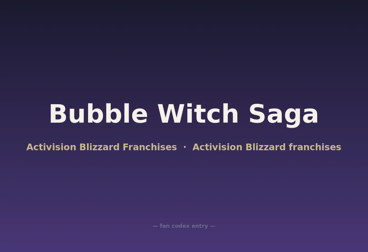 Bubble Witch Saga