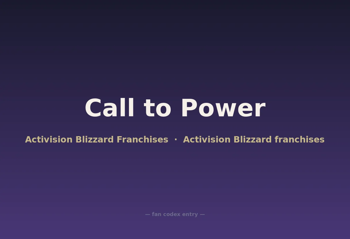 Call to Power