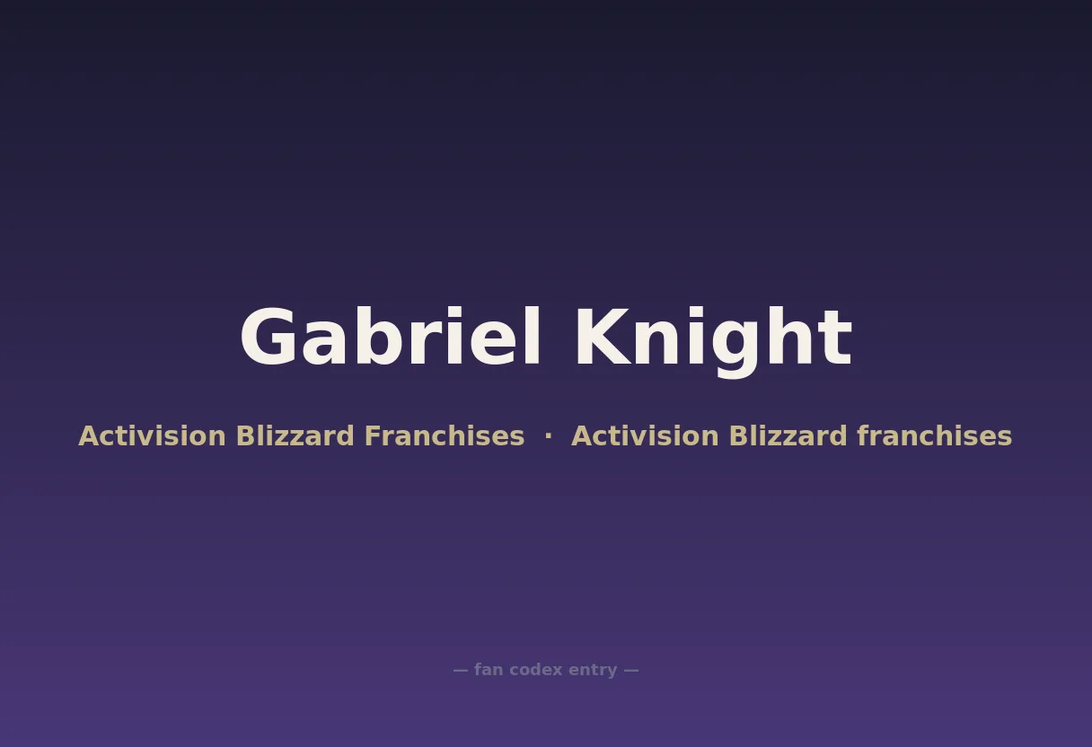 Gabriel Knight
