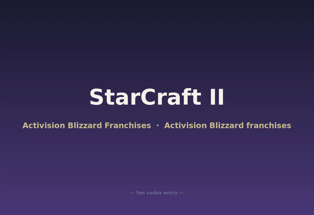 StarCraft II