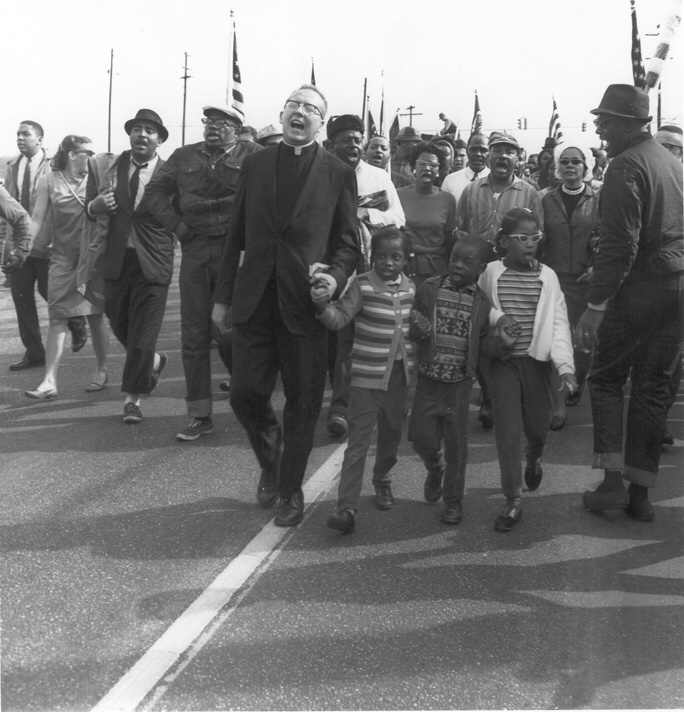 Abernathy Children Lead The SELMA TO MONTGOMERY MARCH with Martin Luther King, Ralph David Abernathy, Juanita Jones Abernathy, Coretta Scott King and hundreds of Marchers.