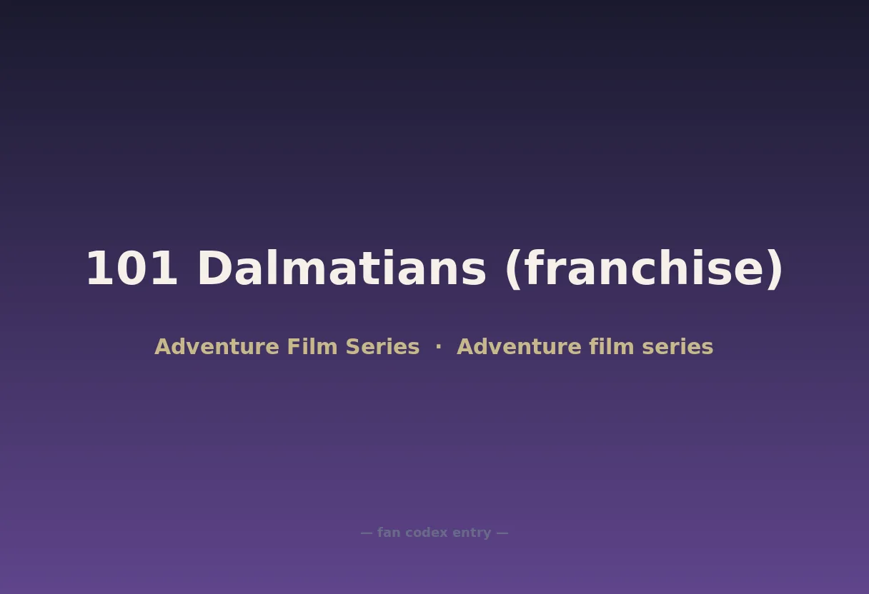 101 Dalmatians (franchise)