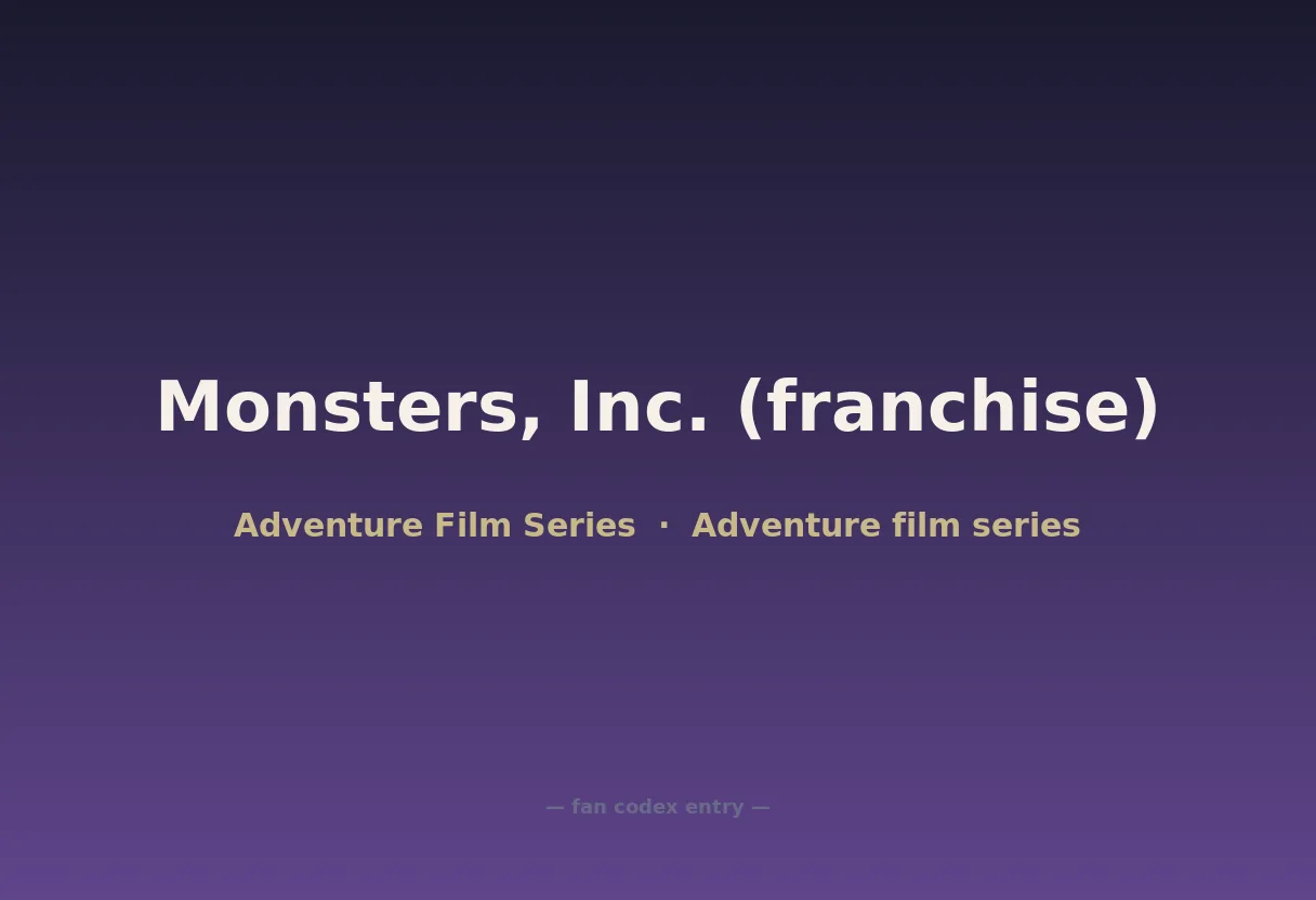 Monsters, Inc. (franchise)