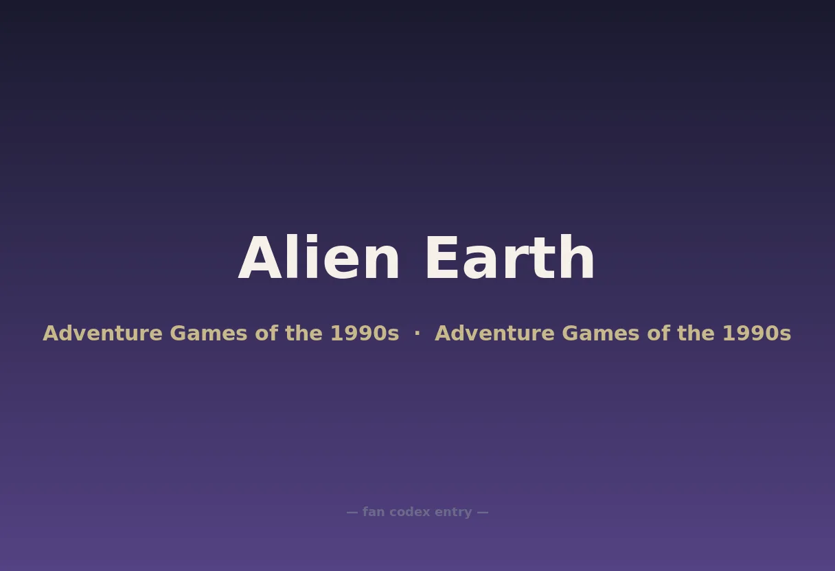 Alien Earth