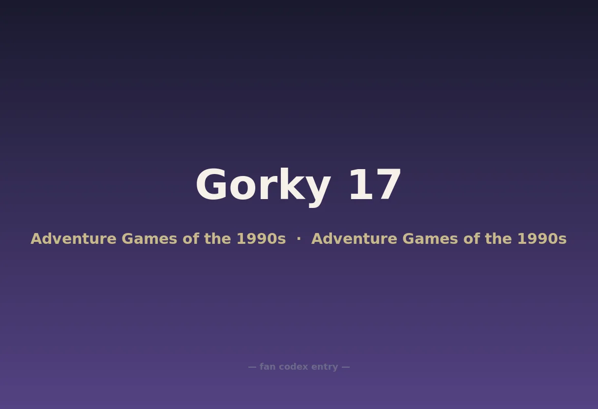 Gorky 17