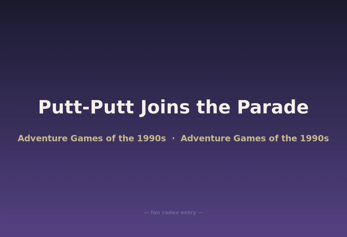 Putt-Putt Joins the Parade