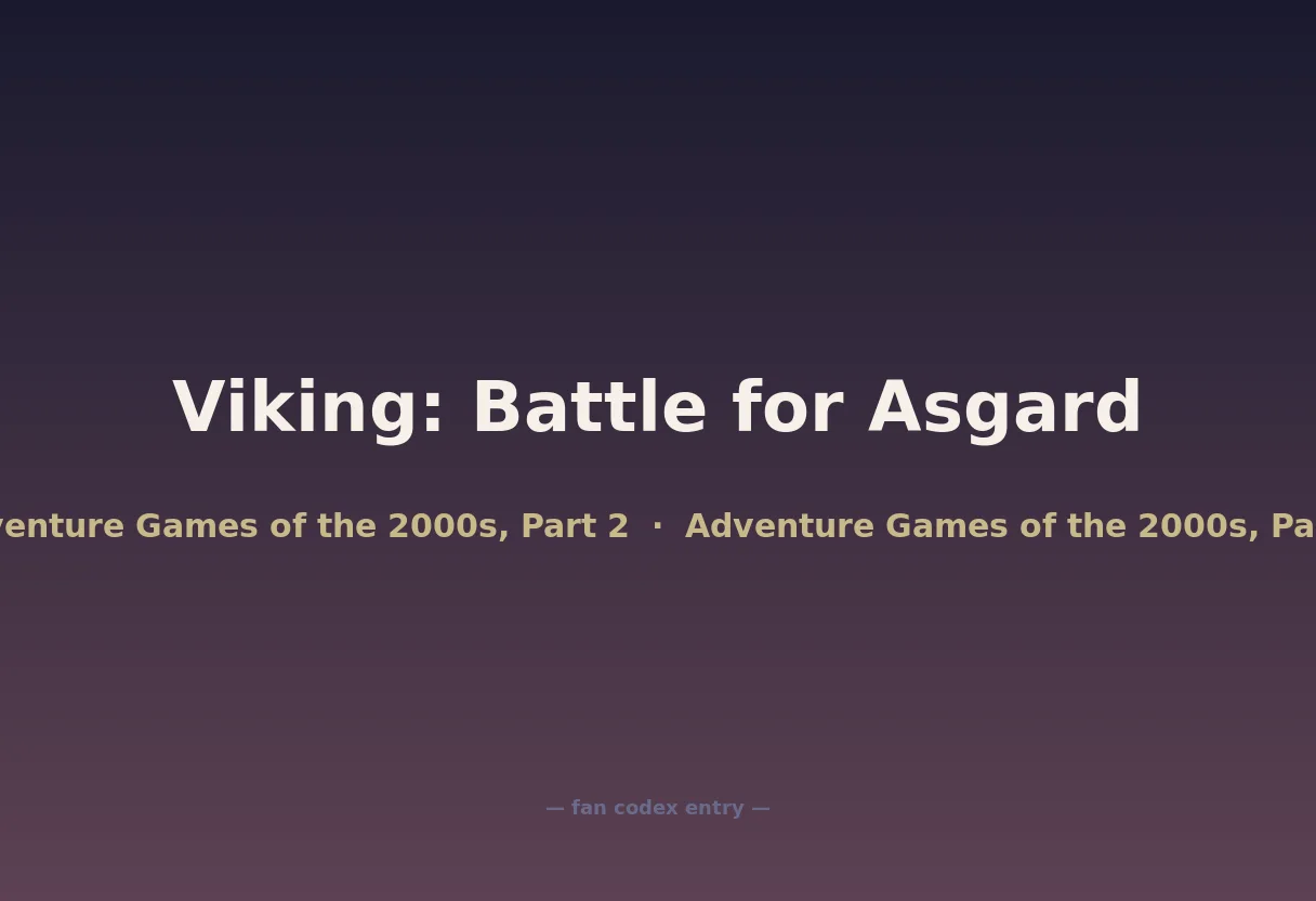 Viking: Battle for Asgard