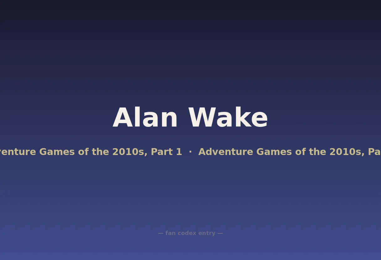 Alan Wake