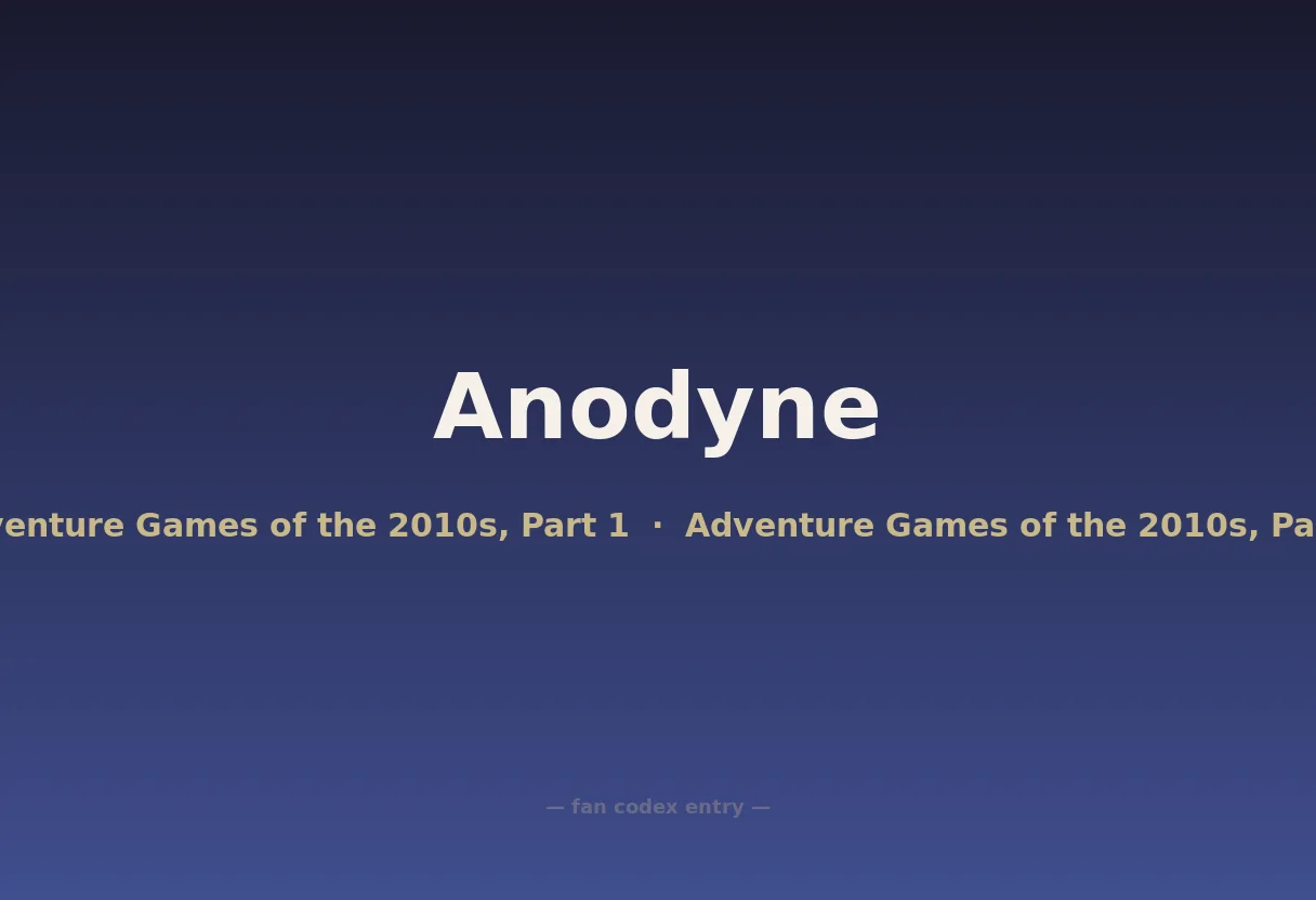 Anodyne