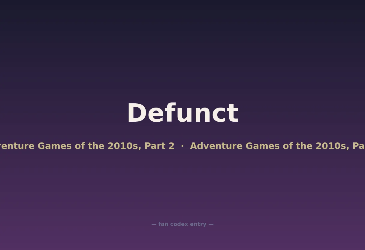 Defunct