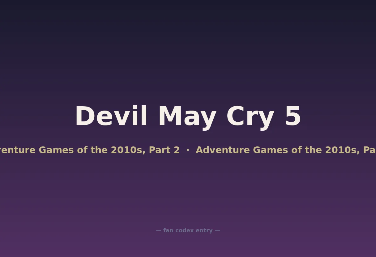 Devil May Cry 5