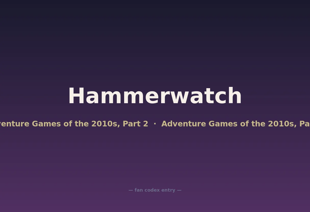 Hammerwatch