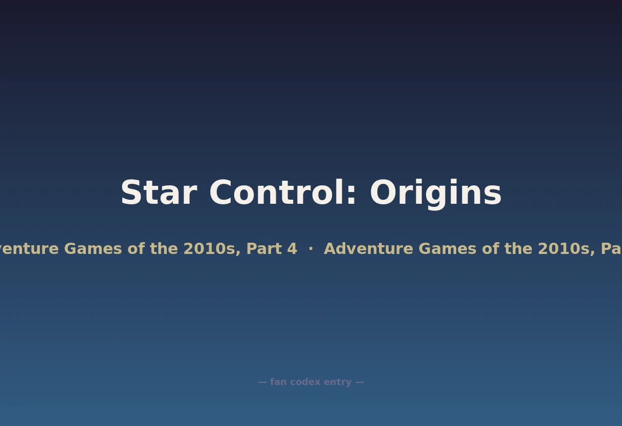 Star Control: Origins