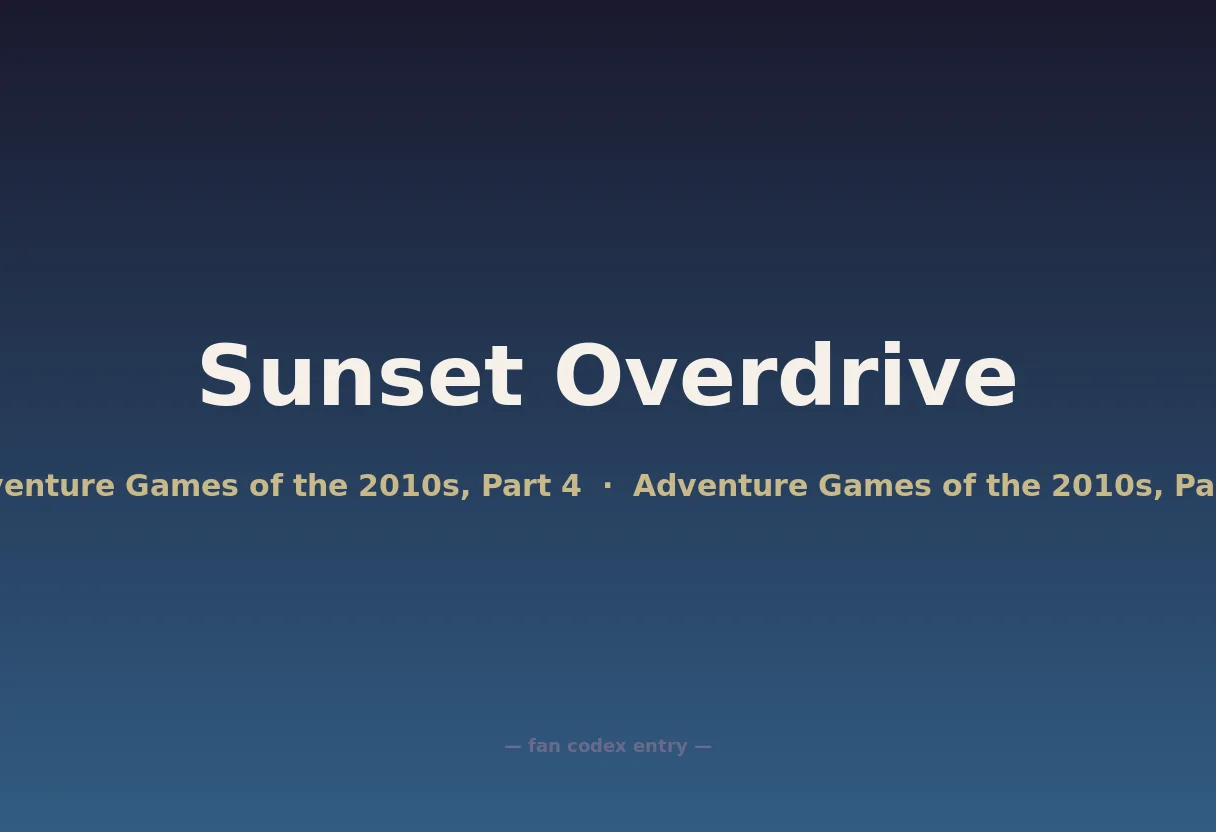 Sunset Overdrive