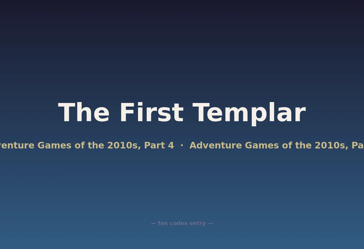The First Templar