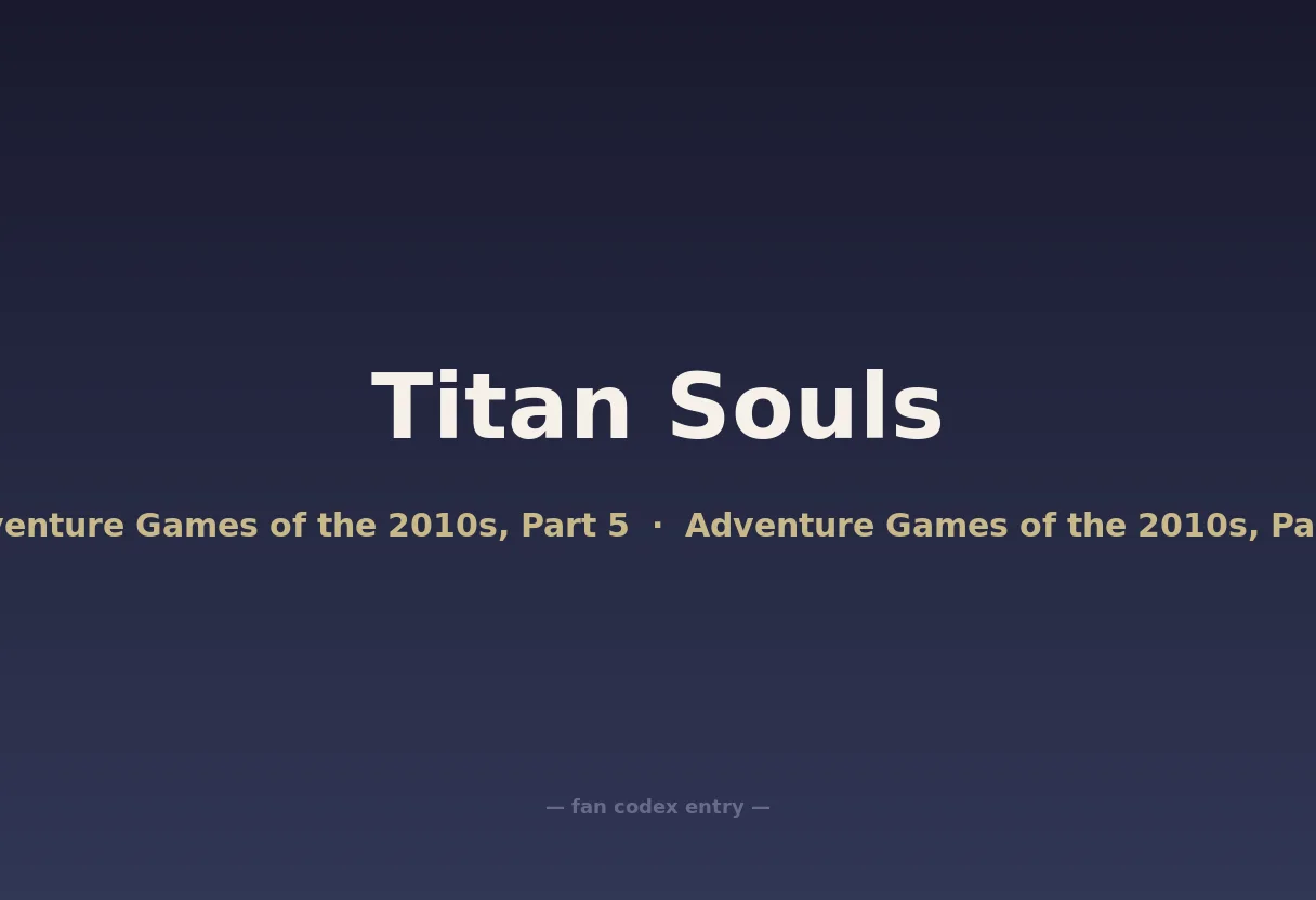 Titan Souls