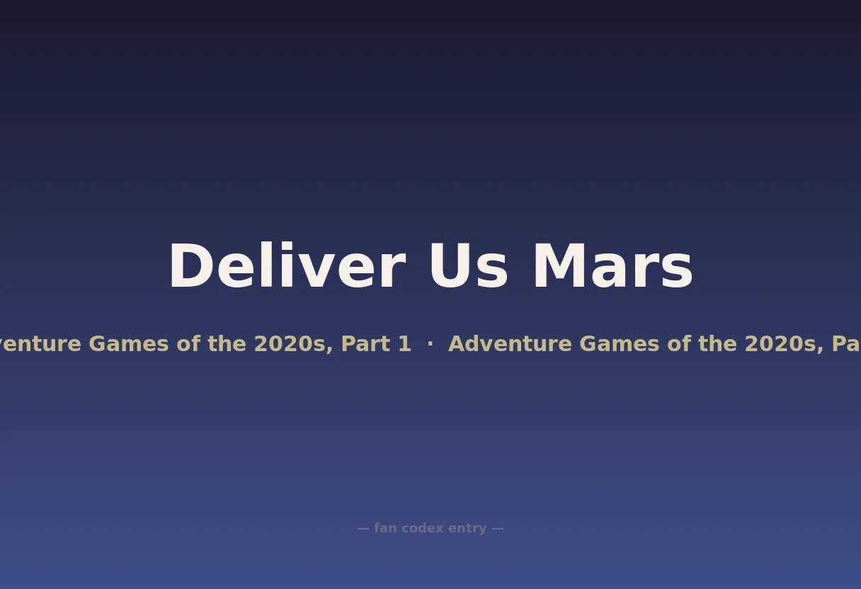 Deliver Us Mars