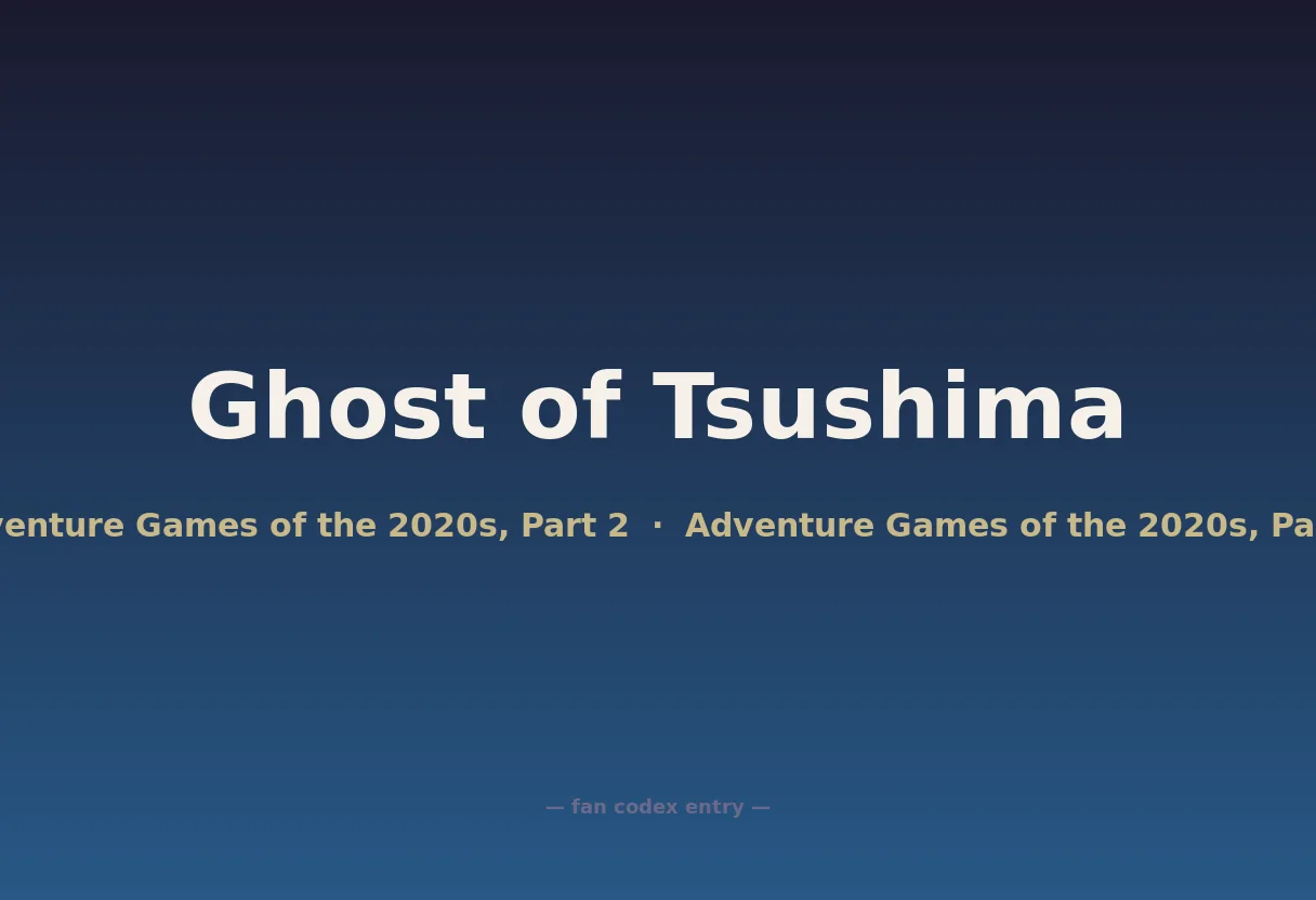 Ghost of Tsushima