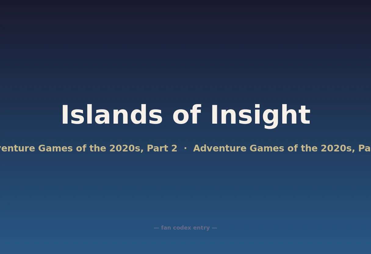Islands of Insight