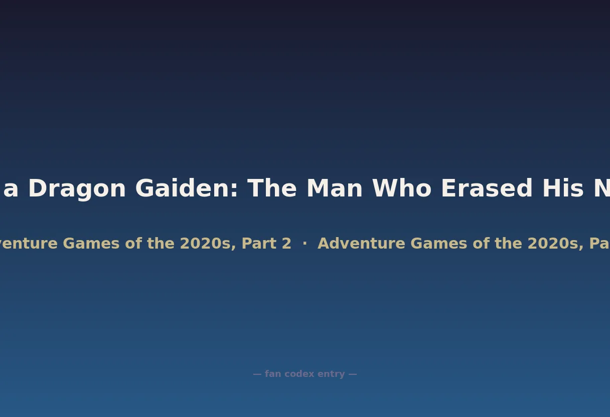 Like a Dragon Gaiden: The Man Who Erased His Name