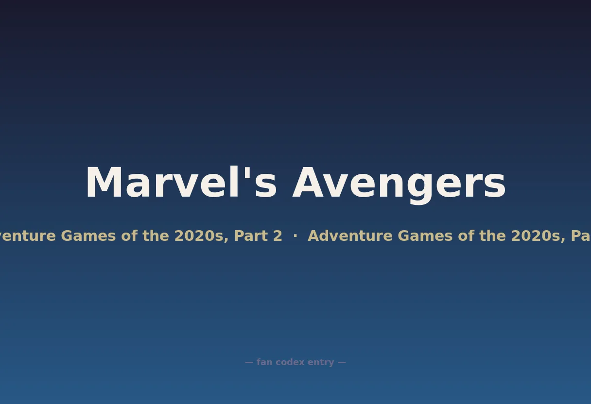 Marvel's Avengers