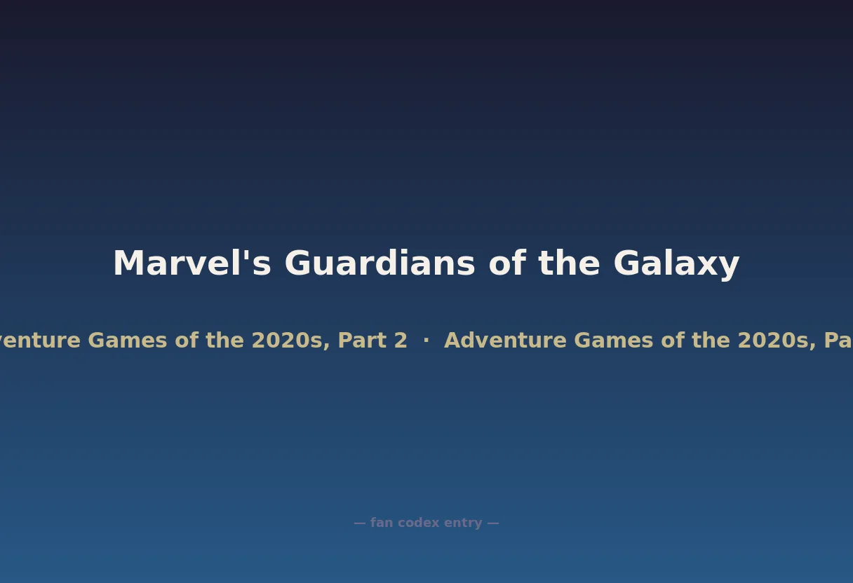 Marvel's Guardians of the Galaxy