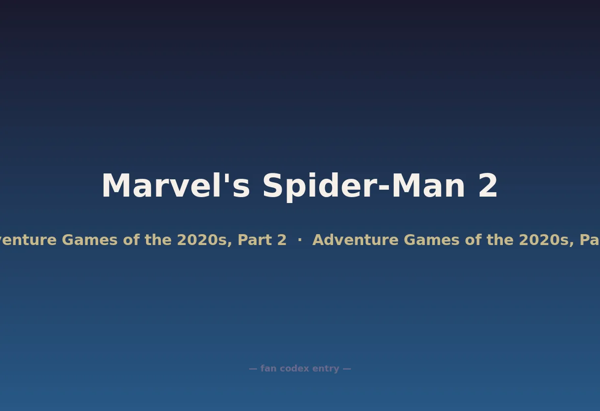 Marvel's Spider-Man 2
