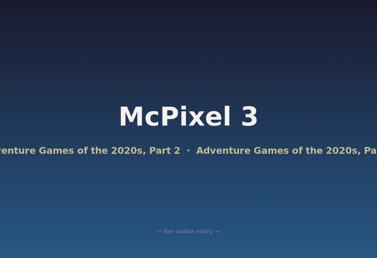McPixel 3