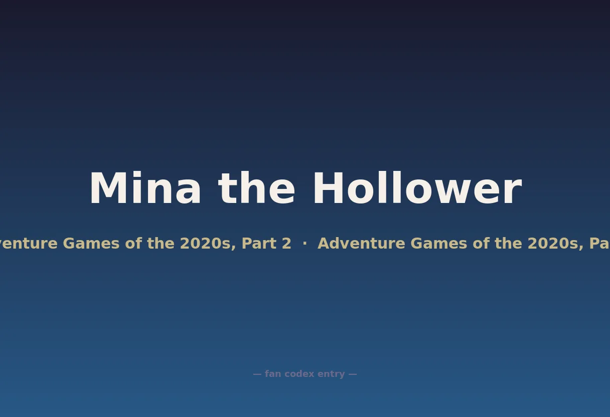 Mina the Hollower