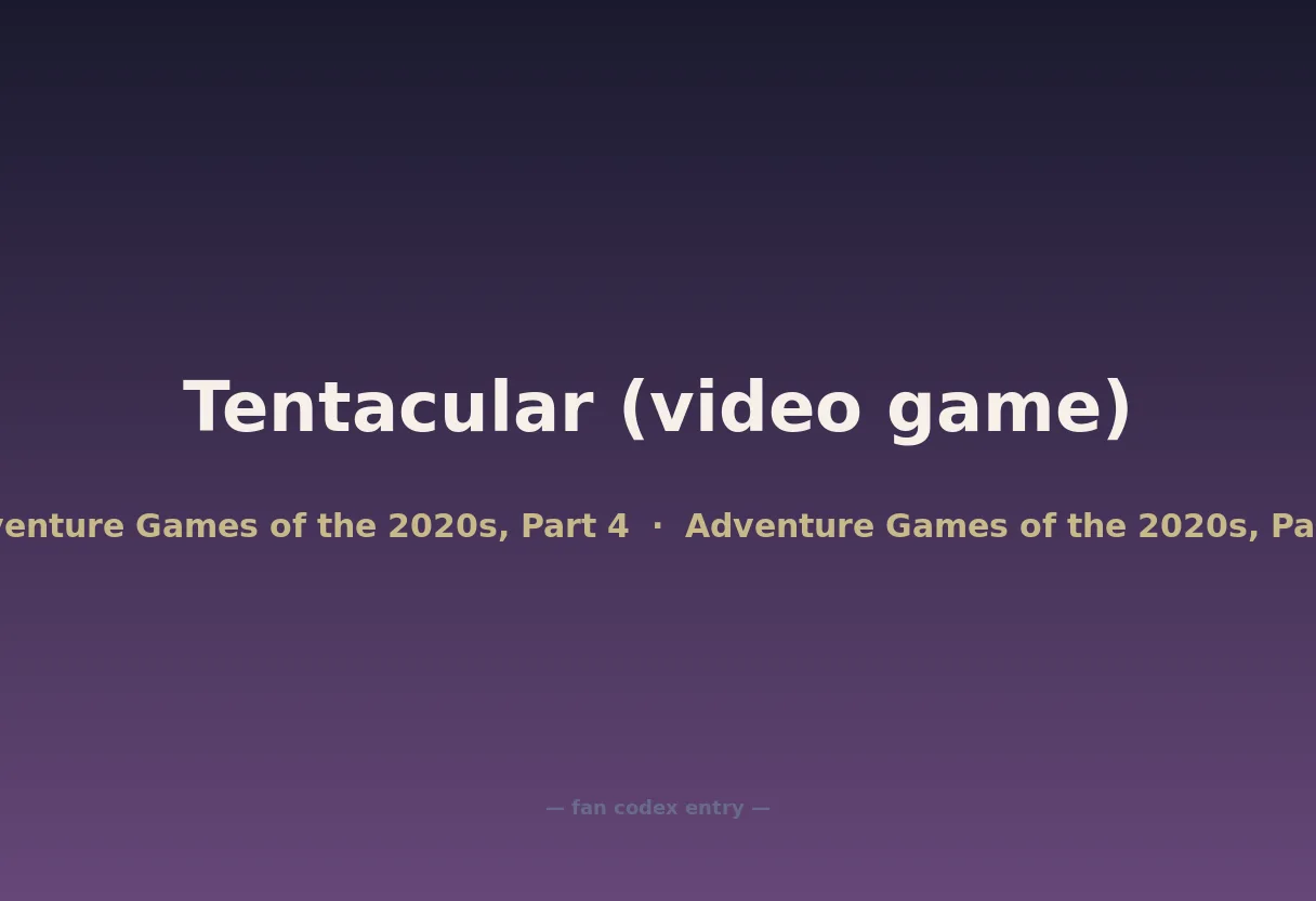 Tentacular (video game)