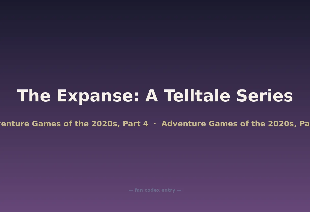 The Expanse: A Telltale Series