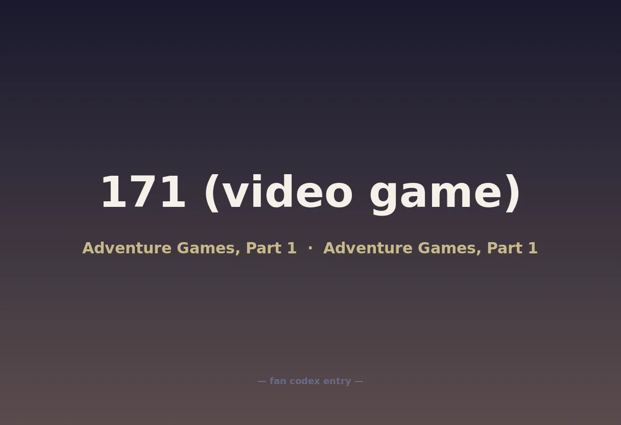 171 (video game)