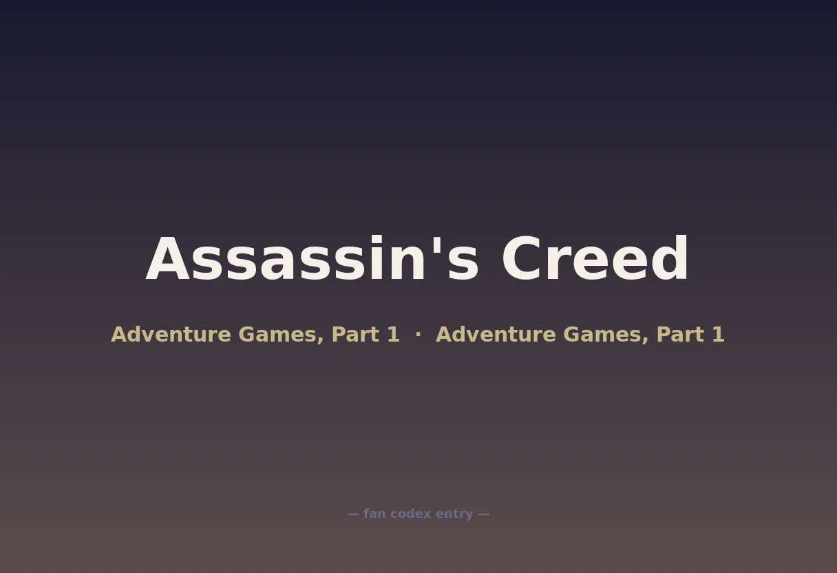 Assassin's Creed