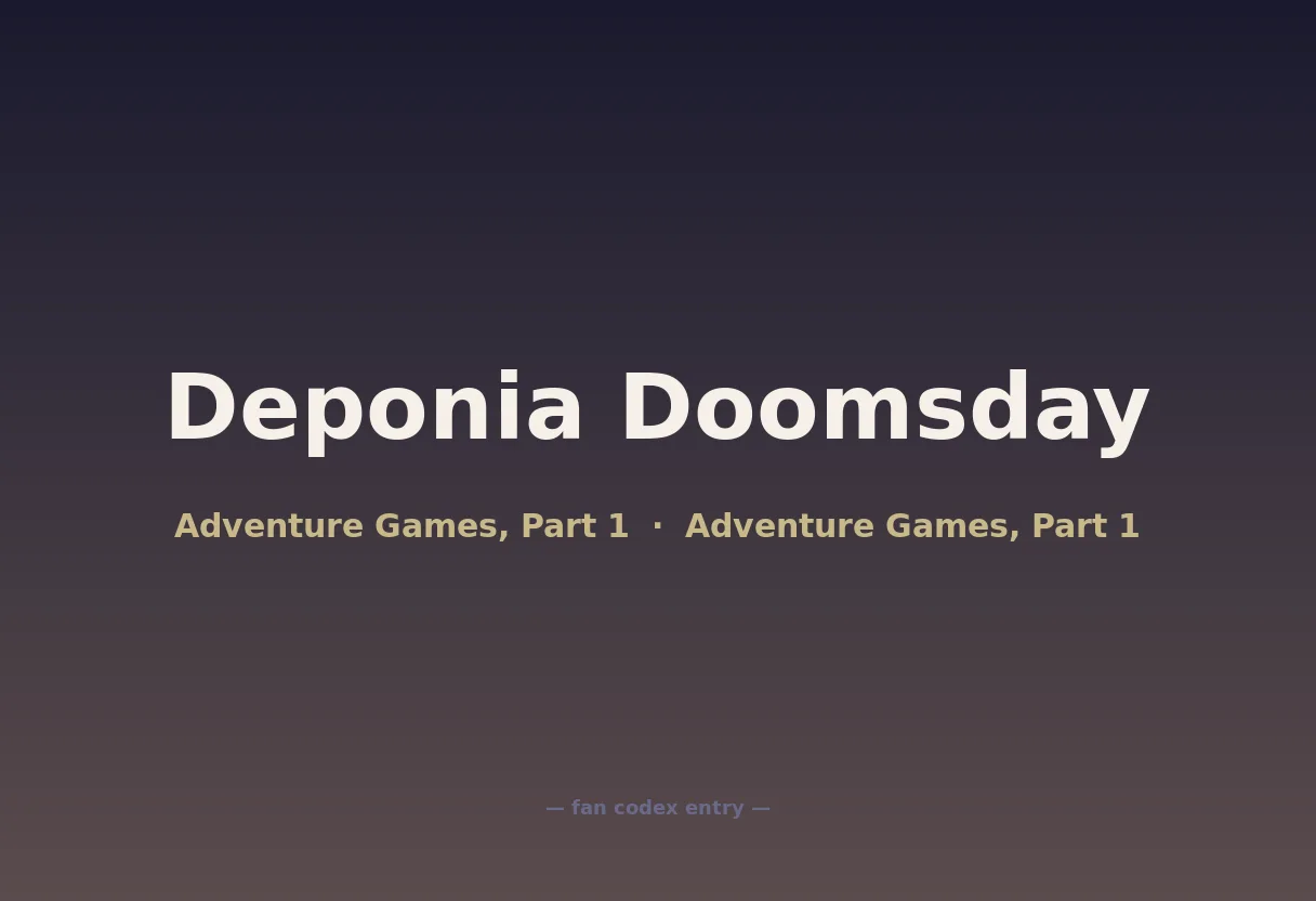 Deponia Doomsday