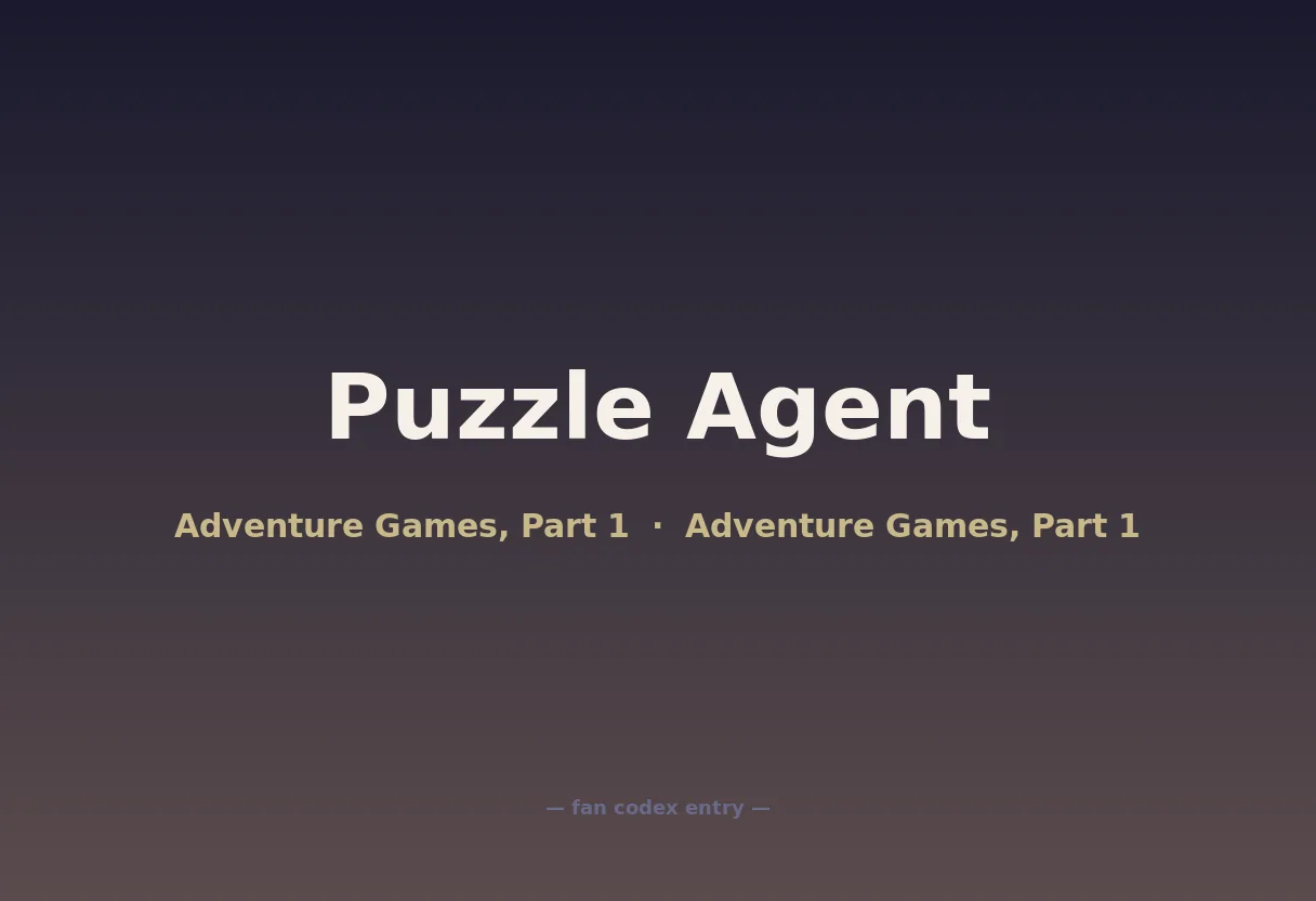 Puzzle Agent