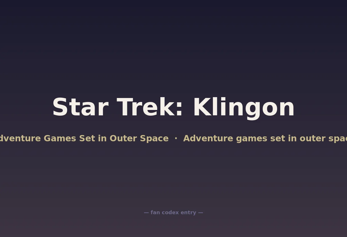Star Trek: Klingon