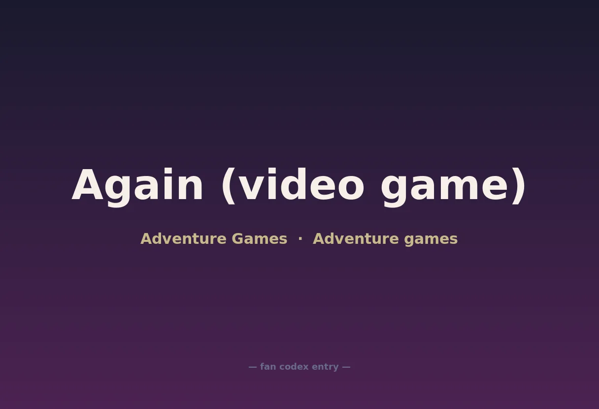 Again (video game)