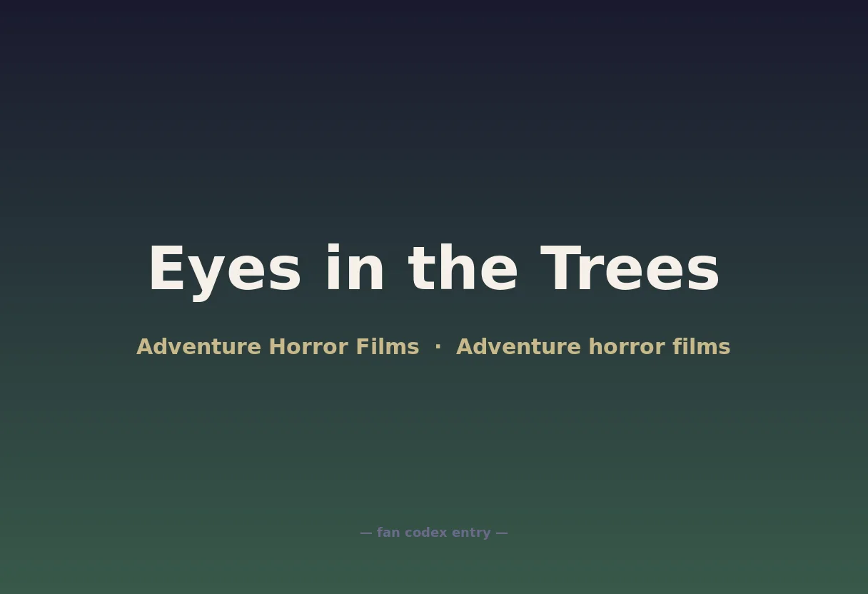 Eyes in the Trees