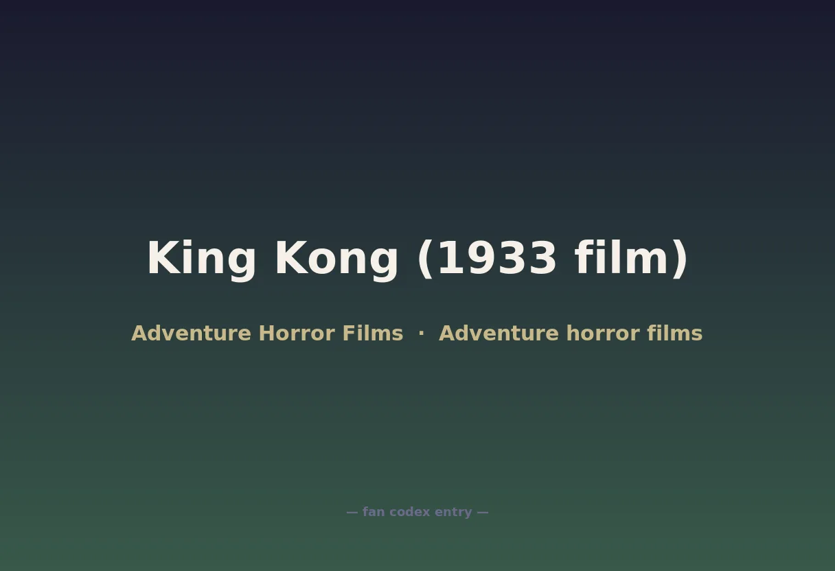 King Kong (1933 film)